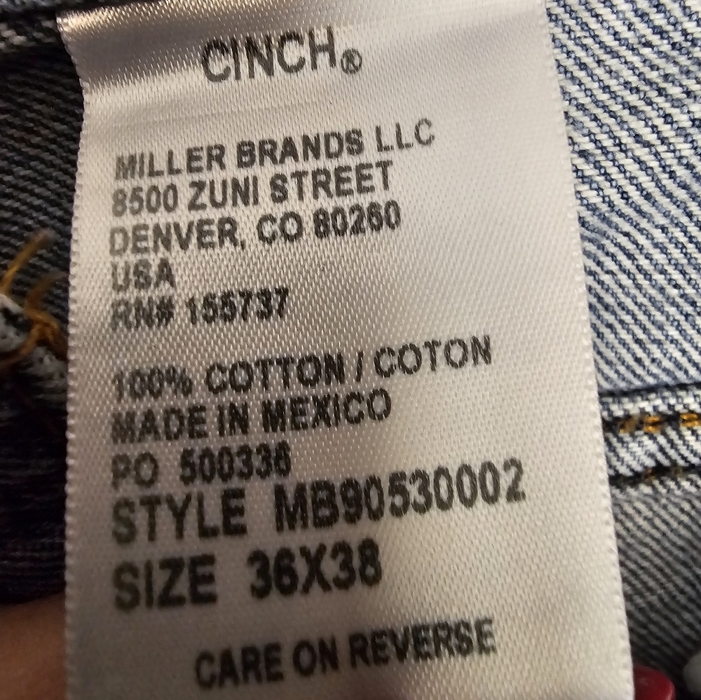 Men's cinch jeans green label - Picture 5 of 13